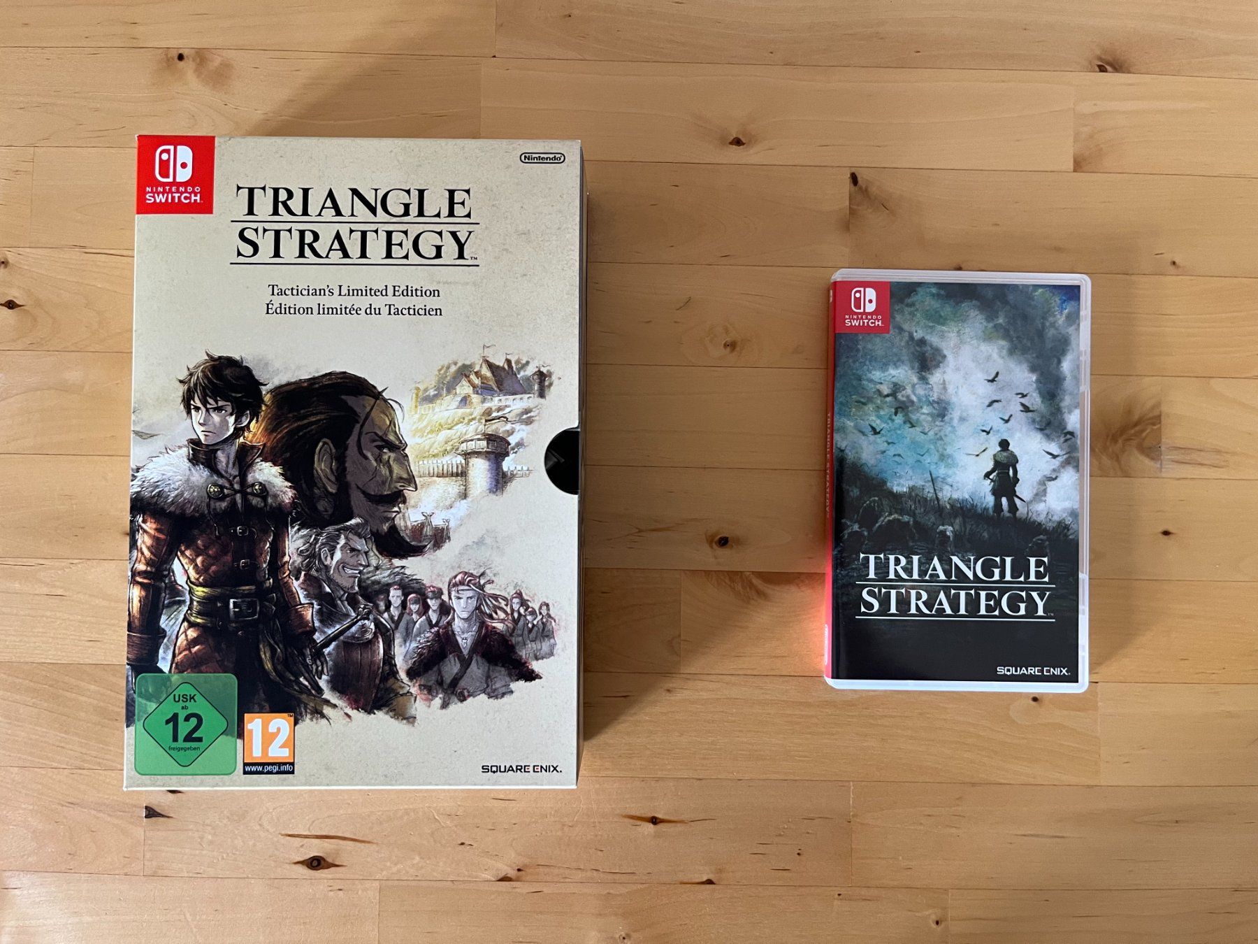 Nintendo Spiele: Triangle Strategy - Edition limitée du Tacticien – Neu und originalverpackt aus Neuchâtel von  1