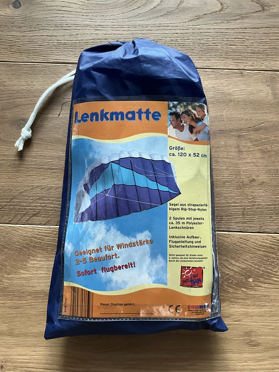 Spielzeuge: Lenkmatte, Drachen , neu  – Neu und originalverpackt aus Oberhof von Hibrzel