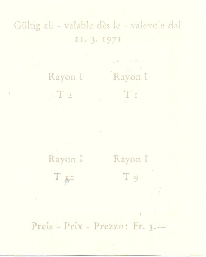 Tous les timbres: Naba Basel 1971 – D'occasion à Petit-Lancy par Pimose 1