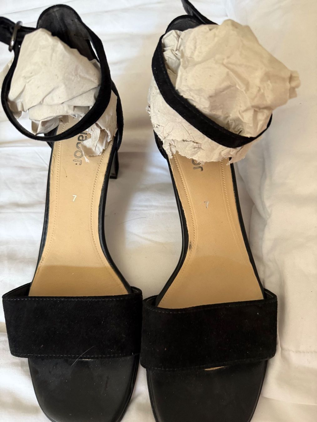 Gabor Scarpe da donna: Sandales Gabor en daim noir – Usato da Gimel venduto da fan_8tvc 1