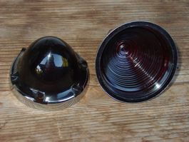 Willys Jeep / Dodge WC/ Saurer Scintilla Blinker Gläser rot