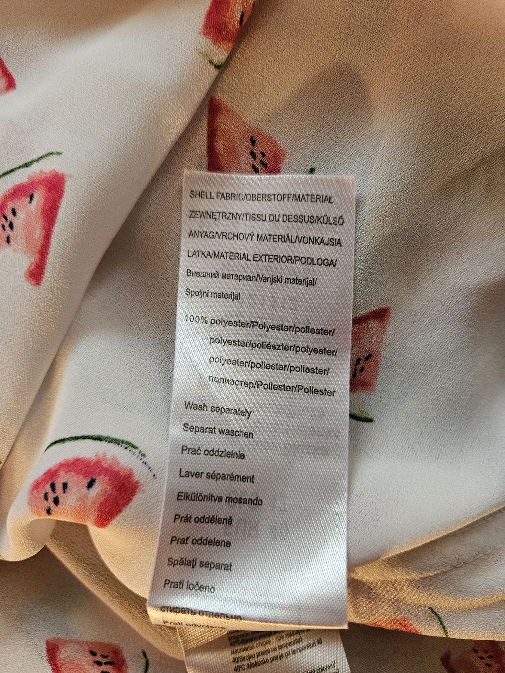 Orsay Camicette: Kurzarm Bluse mit Melonen Motiv – Usato da Hüttlingen venduto da Thurgi85 7