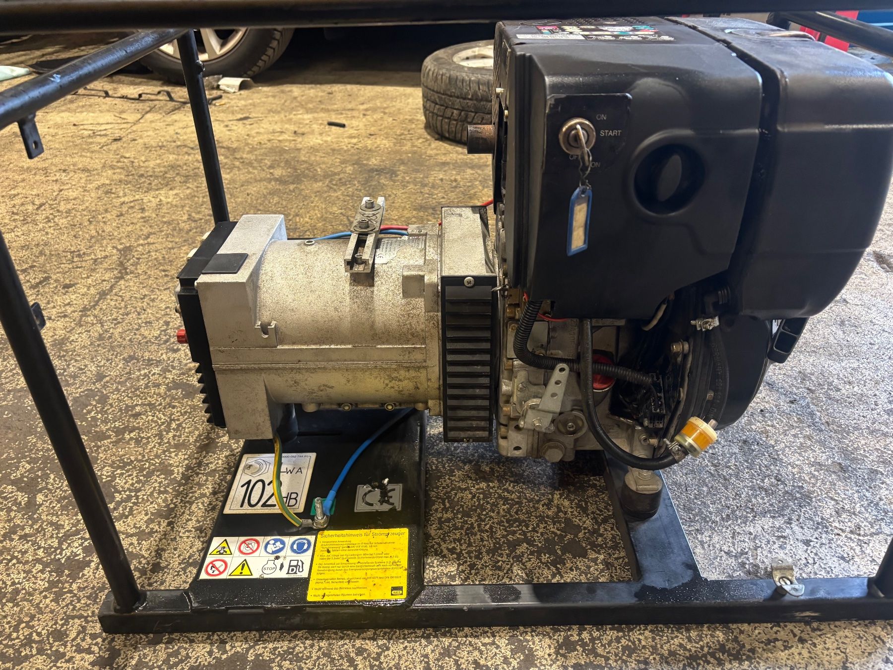 Stromgeneratoren: Generatore diesel Hatz 1B30 – Gebraucht aus Grono von Alpina6537 3