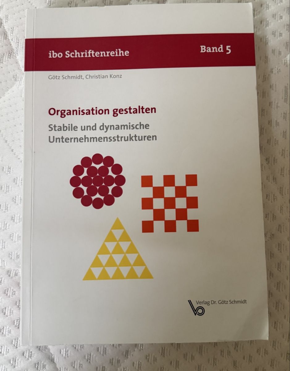 Livres: Organisation gestalten Buch Band 5 – D'occasion à Port par Jenny_baertschi
