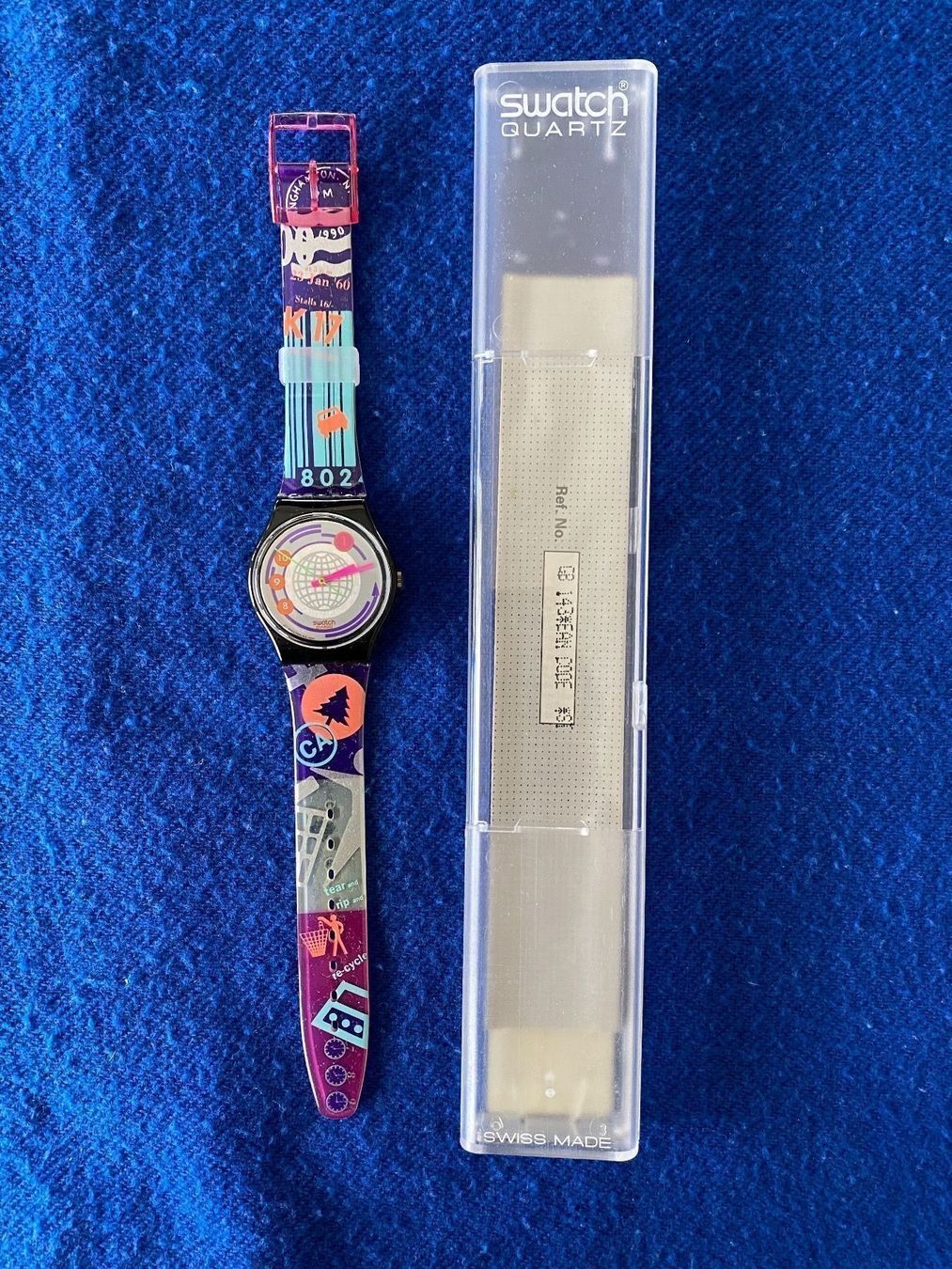 Uhren: SWATCH Gent GB143 EAN Code *Neu* – Gebraucht aus Muttenz von Flyaway747