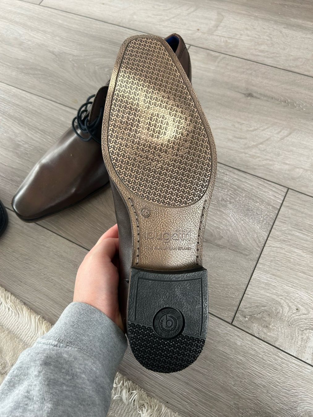 Scarpe da uomo: Bugatti Schuhe braun Leder Grösse 45 – Nuovo (secondo la descrizione) da Urdorf venduto da Wolda3 1