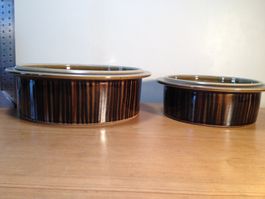 Vintage 2x plat Arabia Finland Kosmos