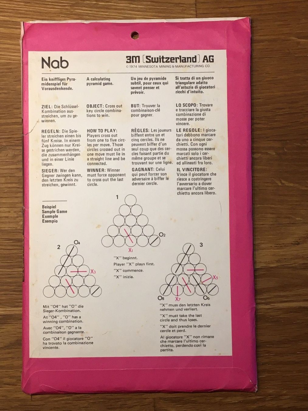 Spiele: Paper Games „Nab“ – Gebraucht aus Bauma von Budgerigar 1