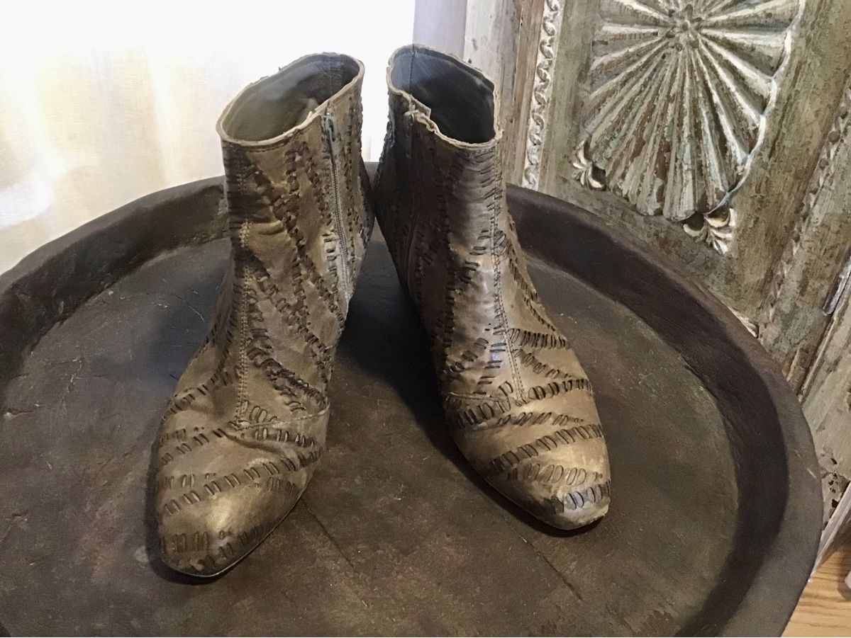 Vic Matié Damenschuhe: Leder Stiefel von Vic Matié Gr. 41 – Gebraucht aus Birsfelden von rah_8bfj
