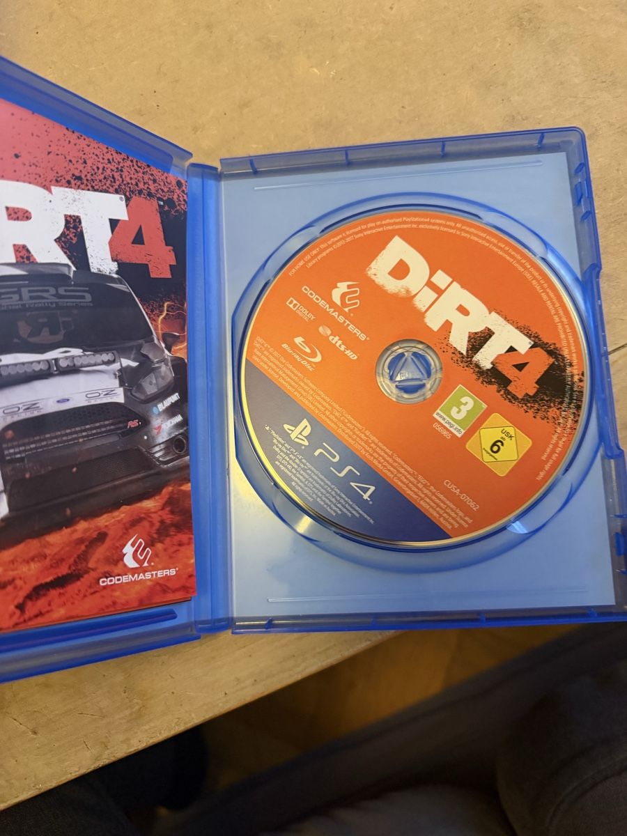 Jeux: Dirt 4 ps4 – D'occasion à Genève par ben_9hcj 1