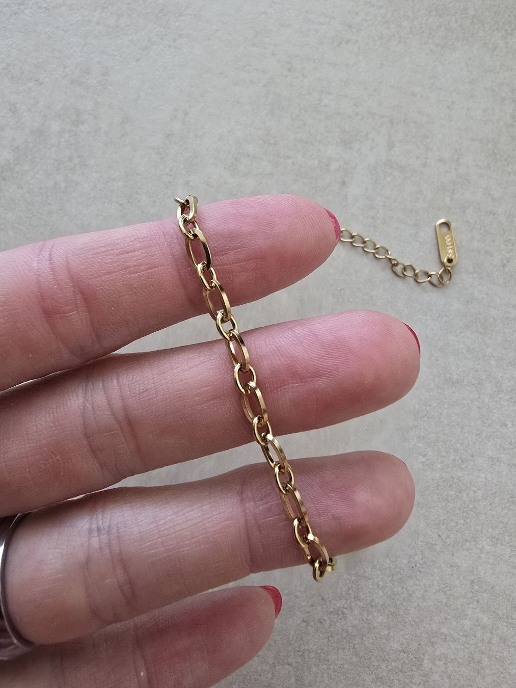 Bracelets: Goldiges Edelstahl Armband – Neuf avec emballage d'origine à Rickenbach b. Wil par Kth_v8 2