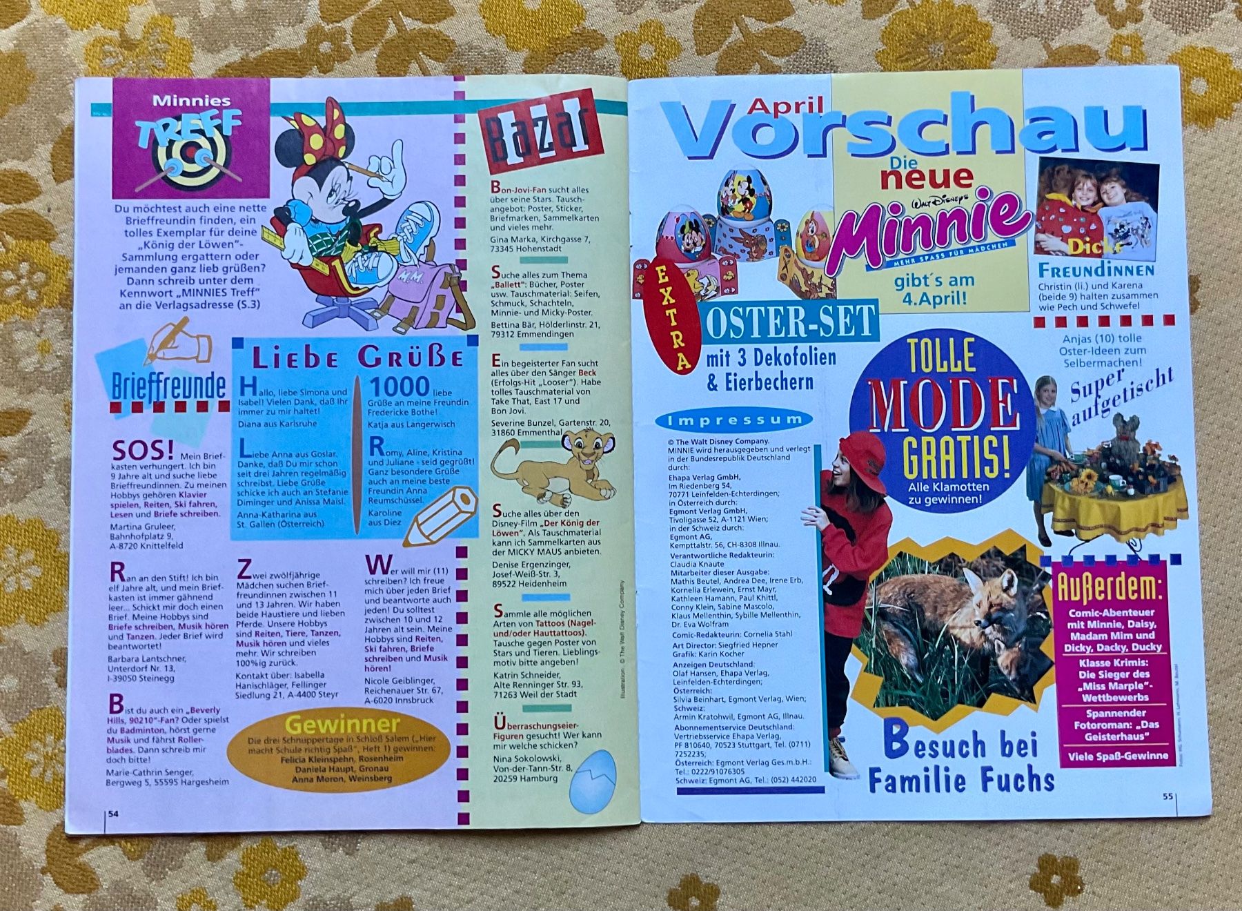 Comics: Minnie Maus Heft von 1995 – Gebraucht aus Endingen von nathan05 8