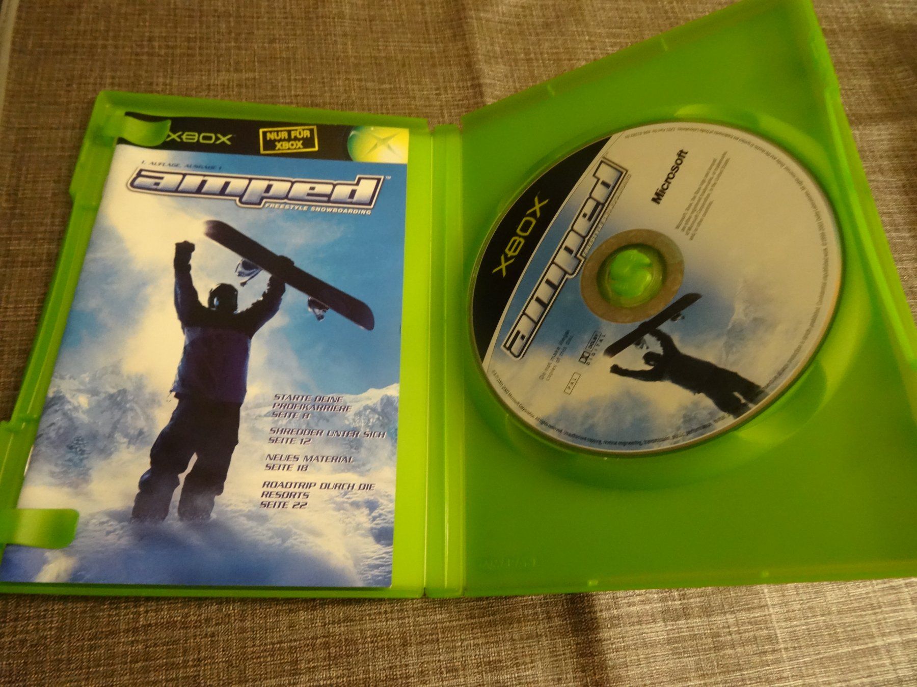 Microsoft Spiele: Amped Freestyle Snowboarding - XBOX – Gebraucht aus Olten von Disc-Ausverkauf 1