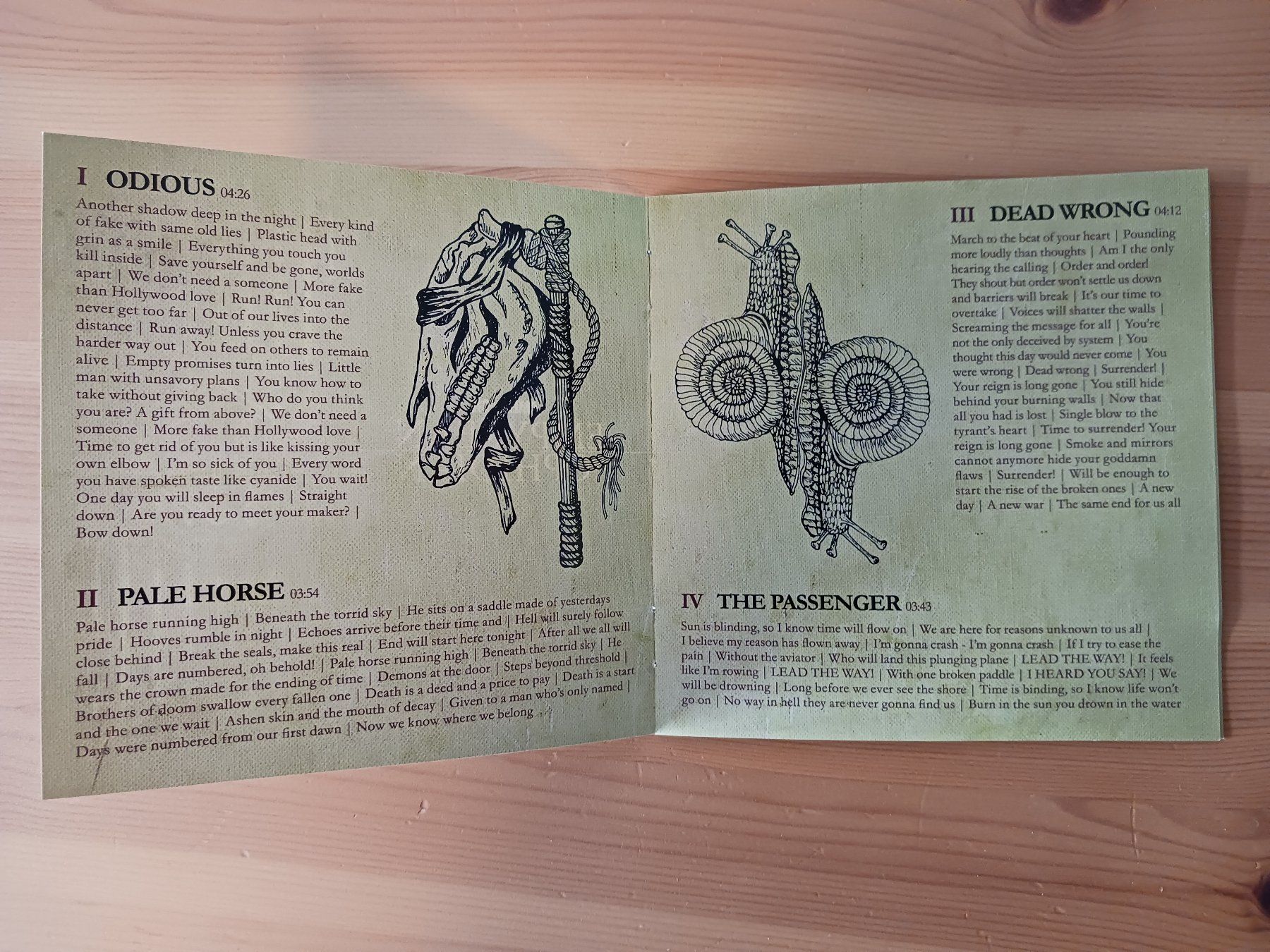 CD: Amendfoil - Empyrean & Ophidian, CD – Usato da St. Gallen venduto da KCC 4