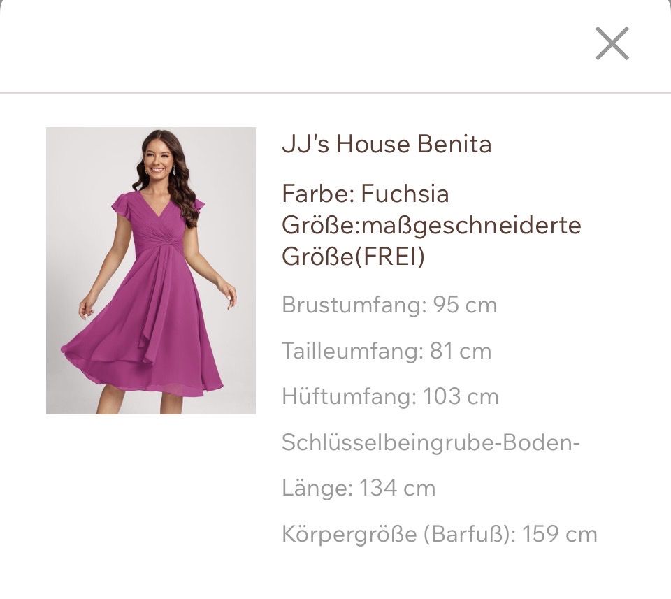 JJ’s House Vestiti: Elegantes Cocktailkleid – Usato da Oberrieden venduto da fee_verte 2