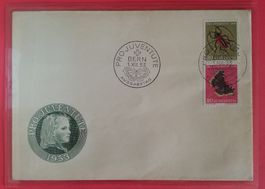 BJ31) Z41, FDC Juventute aus Kehrdruckbogen Kt. 110.-