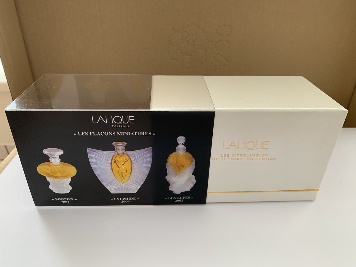 Lalique Profumi & Eau de Toilette: 3 Parfum Miniature Lalique – Nuovo (secondo la descrizione) da Hochdorf venduto da Blume007 4