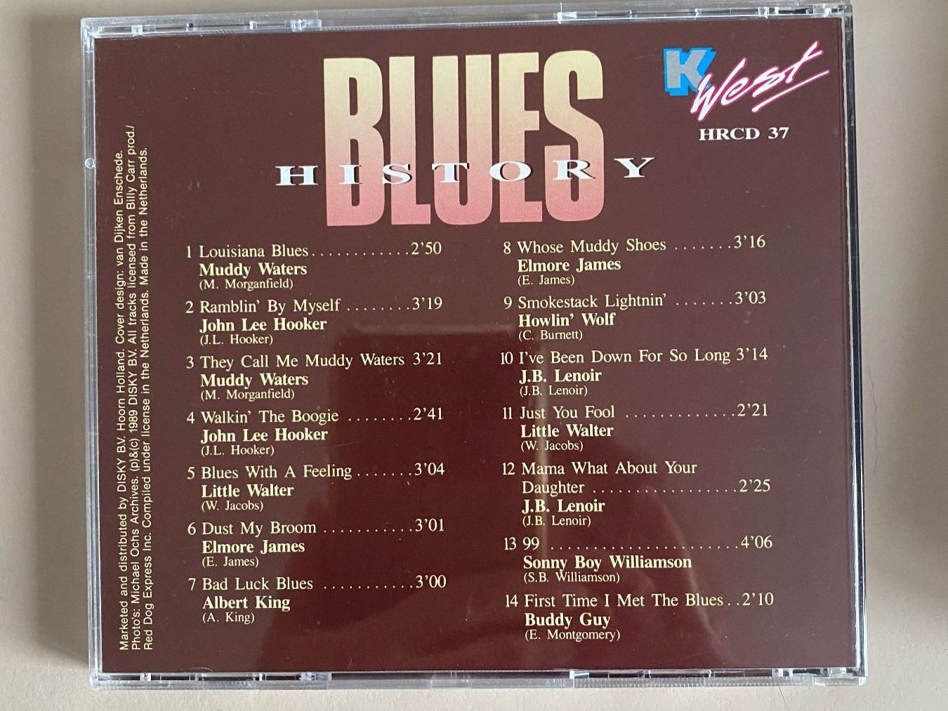 CD: Blues CD - Box 4Stk. – Usato da Oberrohrdorf venduto da chilibiggi 2