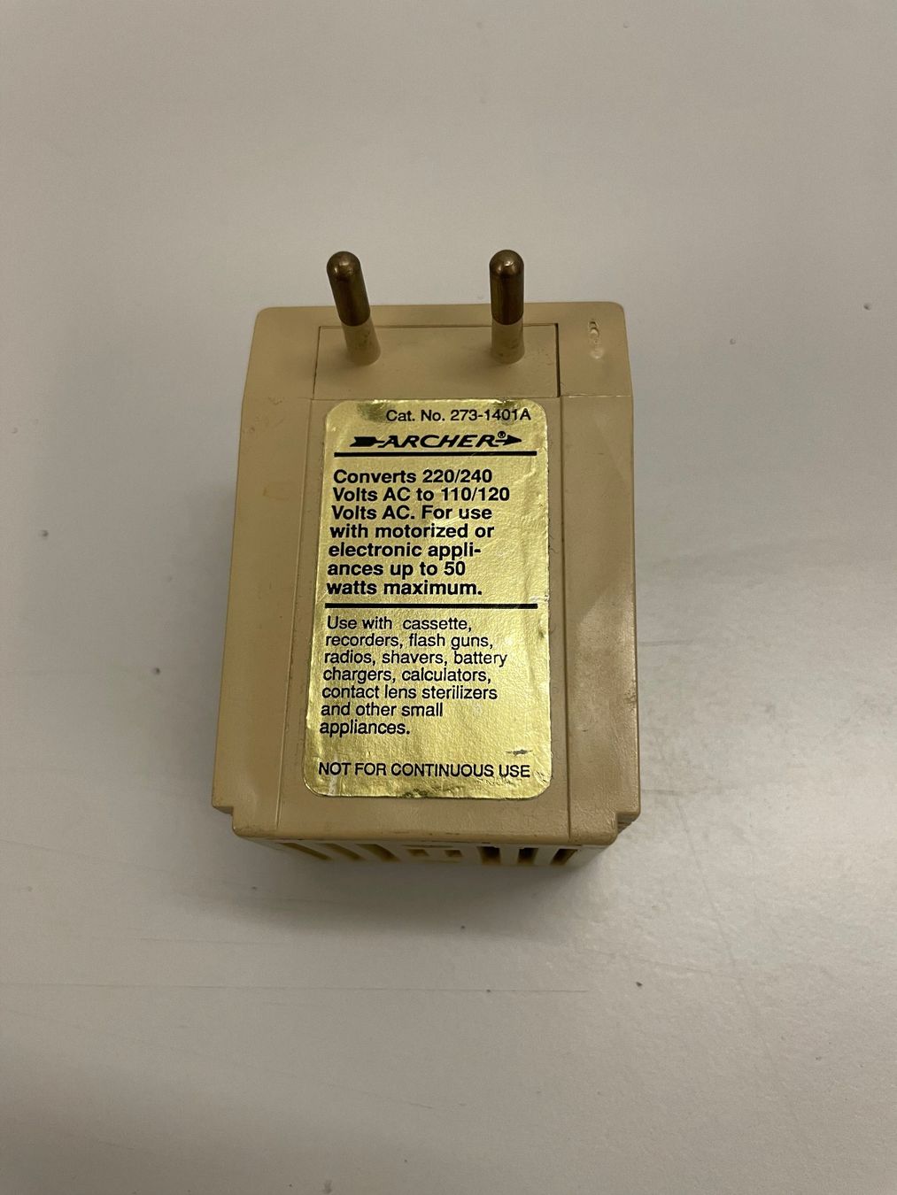 Convertitori: 3x transformateur 220 volts 110volts – Usato da La Croix (Lutry) venduto da netrajet 4