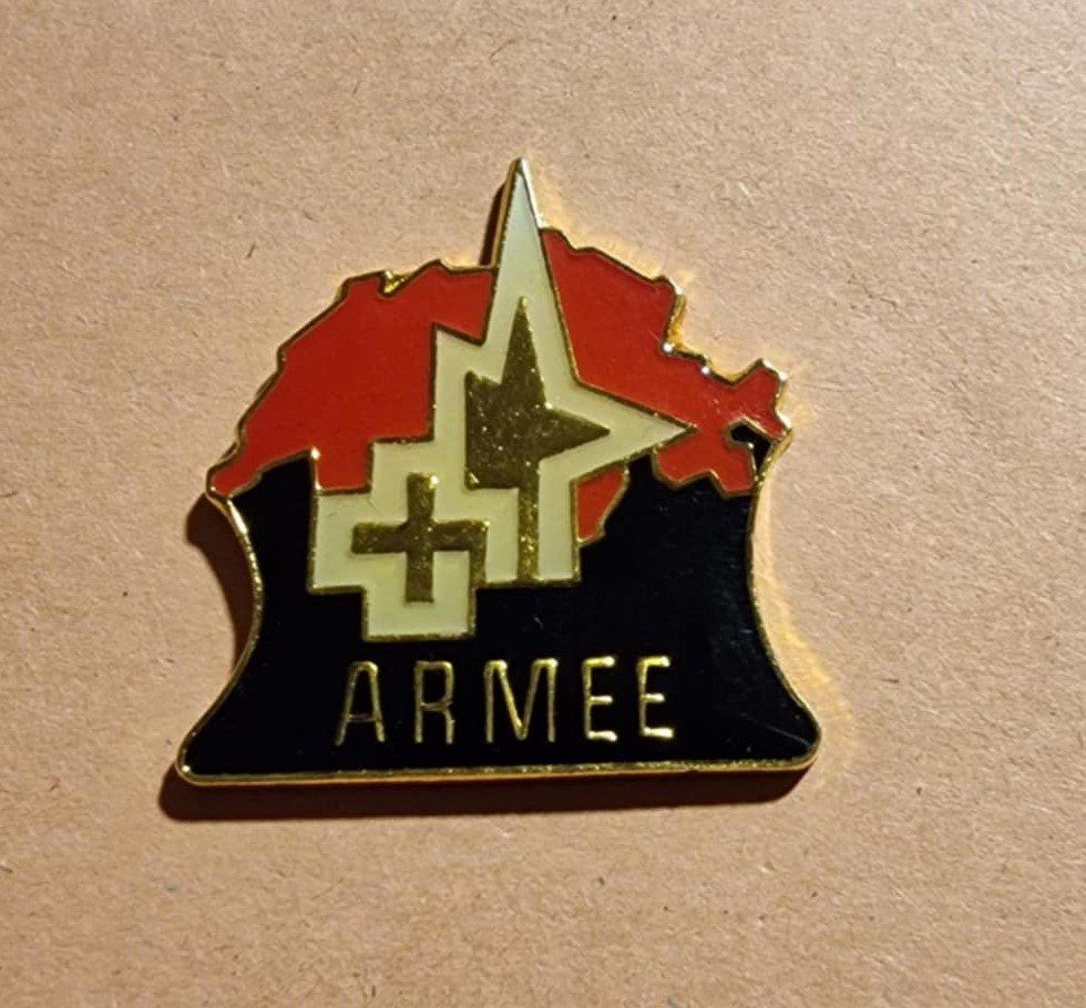 Plaketten & Abzeichen: Pin Armee Schweiz – Gebraucht aus Härkingen von specialshapes
