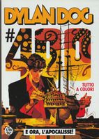 CARTOLINA POSTCARD DYLAN DOG E ORA L'APOCALISSE Orange VILLA