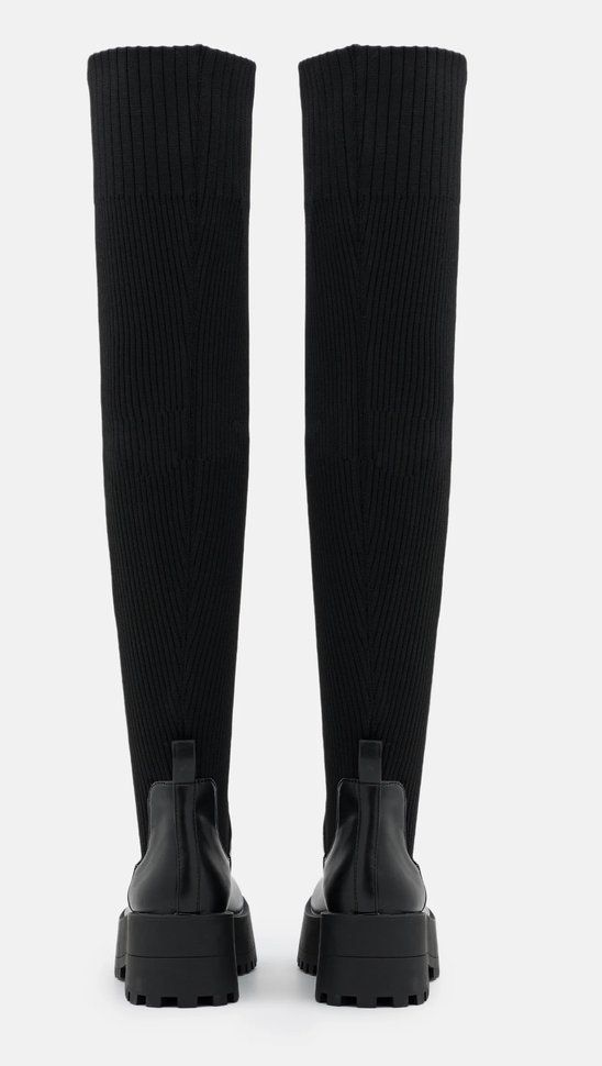 Steve Madden Damenschuhe: Madden Overknees - black – Gebraucht aus Selkingen von Geneviev 1