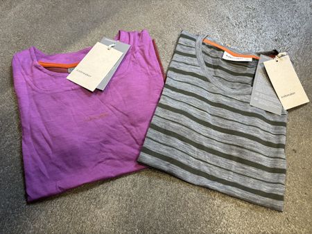 T-shirts Mérinos Icebreaker Femme Taille XS pack 2