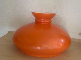 Leuchte Lampenschirm Orange 60er