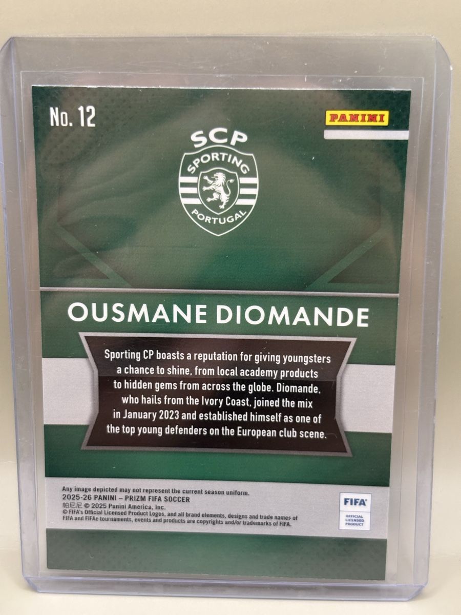 Panini Carte collezionabili: Ousmane Diomande - Panini Prizm – Nuovo (secondo la descrizione) da Oberbuchsiten venduto da Bananefrappe93 1