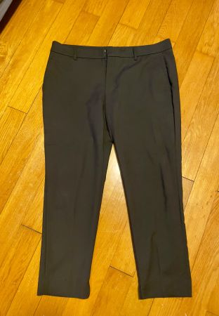Zara Damen Hose mit hohem Bund, Grösse 46