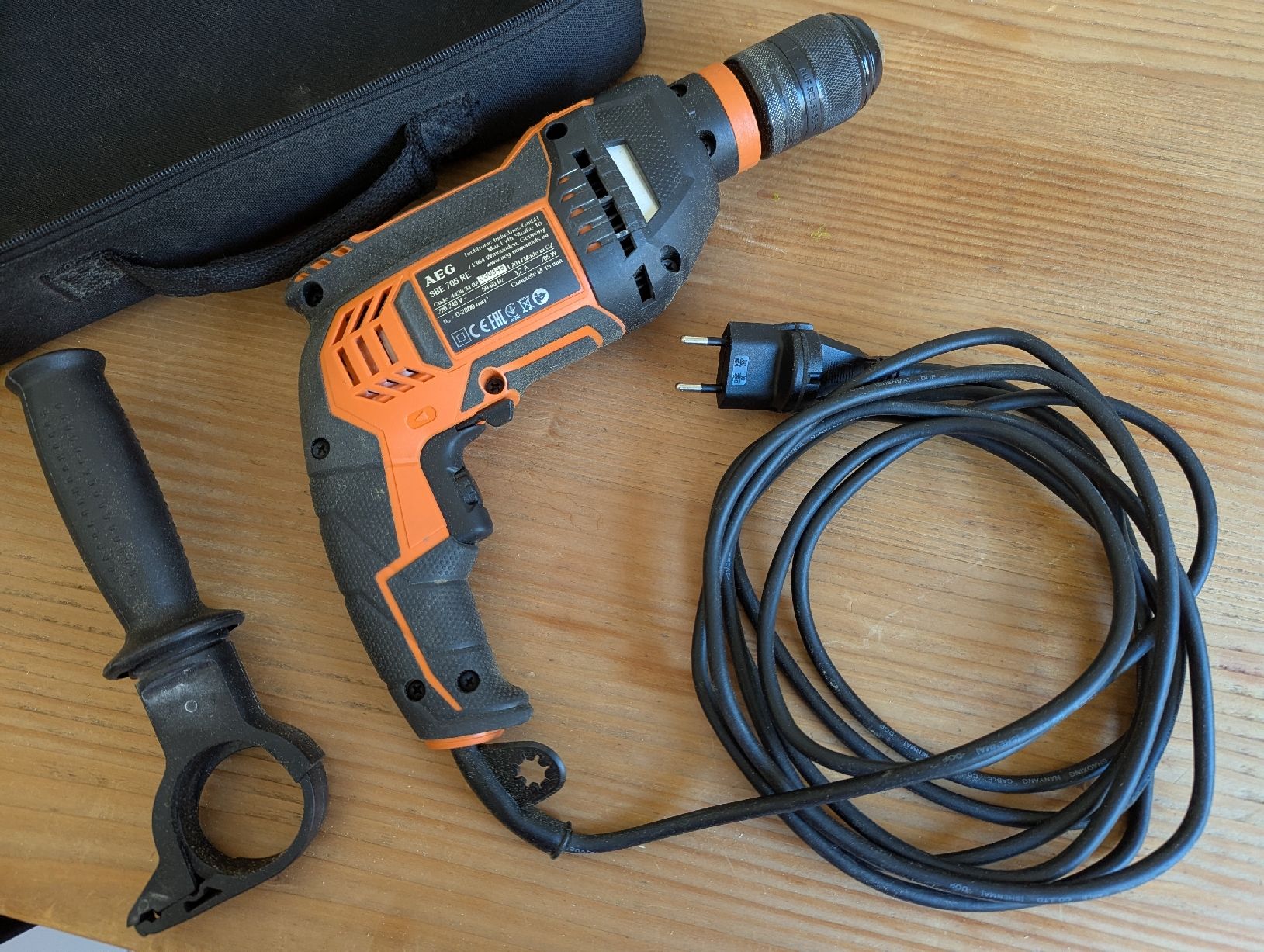 AEG Trapani: Trapano AEG sbe 705 re – Usato da Biasca venduto da Marvinfunky 1