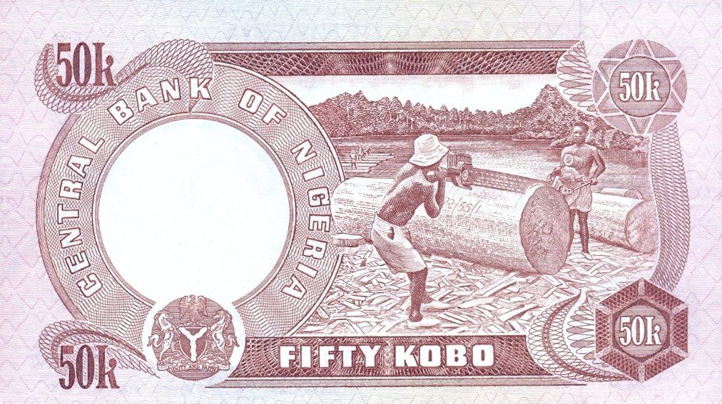 Banconote: Nigeria 50 Kobo P-14f UNC – Nuovo (secondo la descrizione) da Schliern b. Köniz venduto da pizzitaxi 1