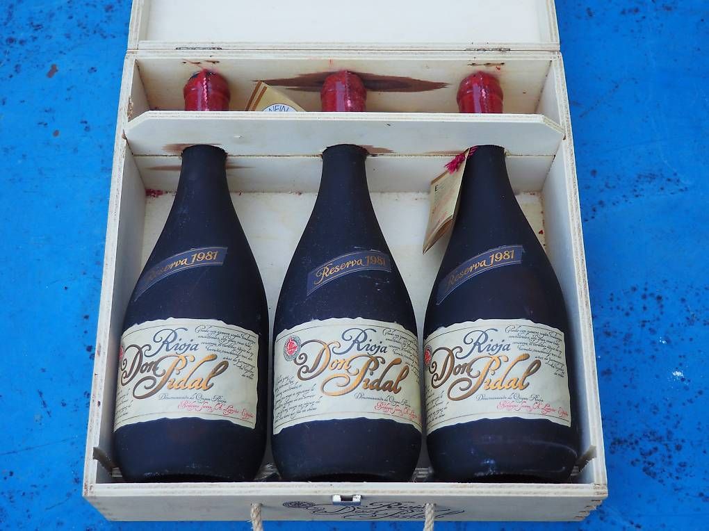 Rioja Wein: 1981 Rioja Don Pidal Reserva, 3 Flaschen – Gebraucht aus Schänis von Wewu