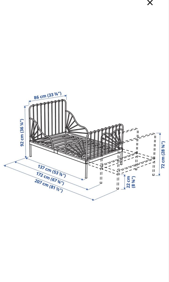 Ikea Betten: Ikea Minnen Bettgestell inkl Matratze – Gebraucht aus Laupen BE von ipp_9rgw 3
