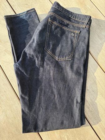 Rag & Bone Jeans Fit 1 Extra Slim dark blue Grösse 34