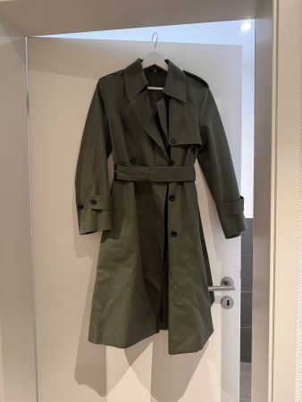 UNIQLO Trenchcoat – Olivgrün – Grösse XS –