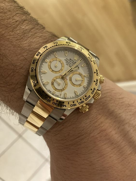 Rolex Daytona Stahl Gold weiss (Gebraucht) in Emmenbrücke für CHF