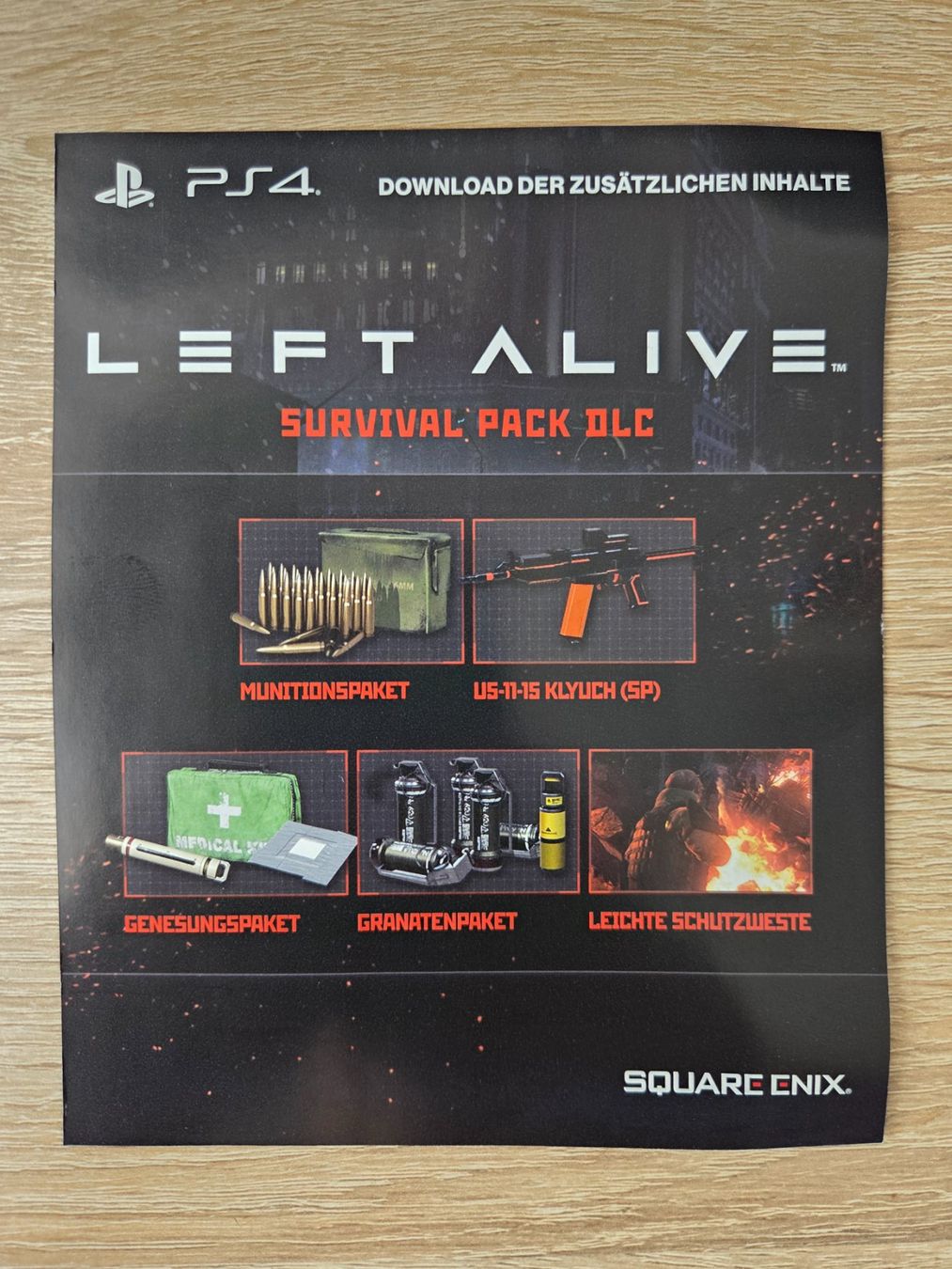 Spiele: Left Alive Day One Edition (Multilanguage) - PS4 – Gebraucht aus Carouge GE von Gasco 3
