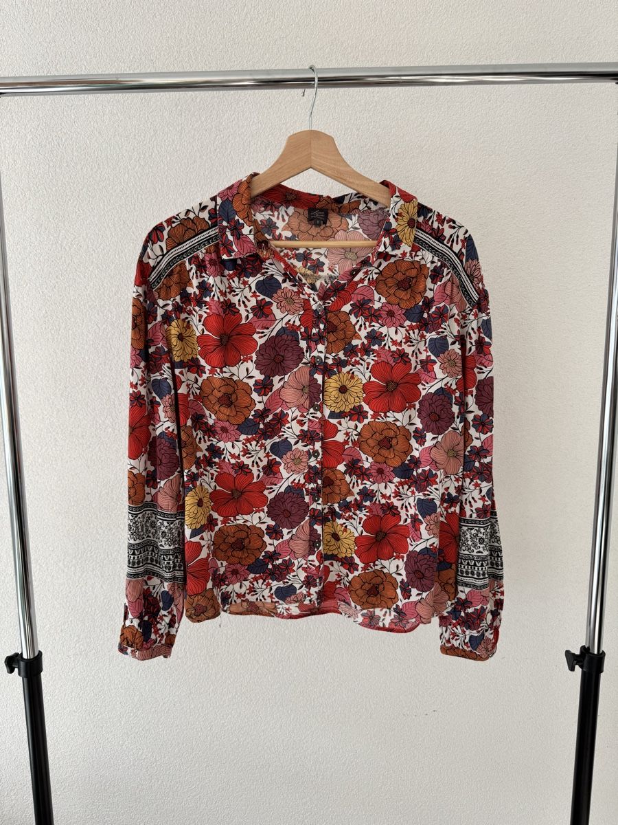 Camicette: Bluse mit Blumen von Little Miss, S – Nuovo (secondo la descrizione) da Granges VS venduto da rvn