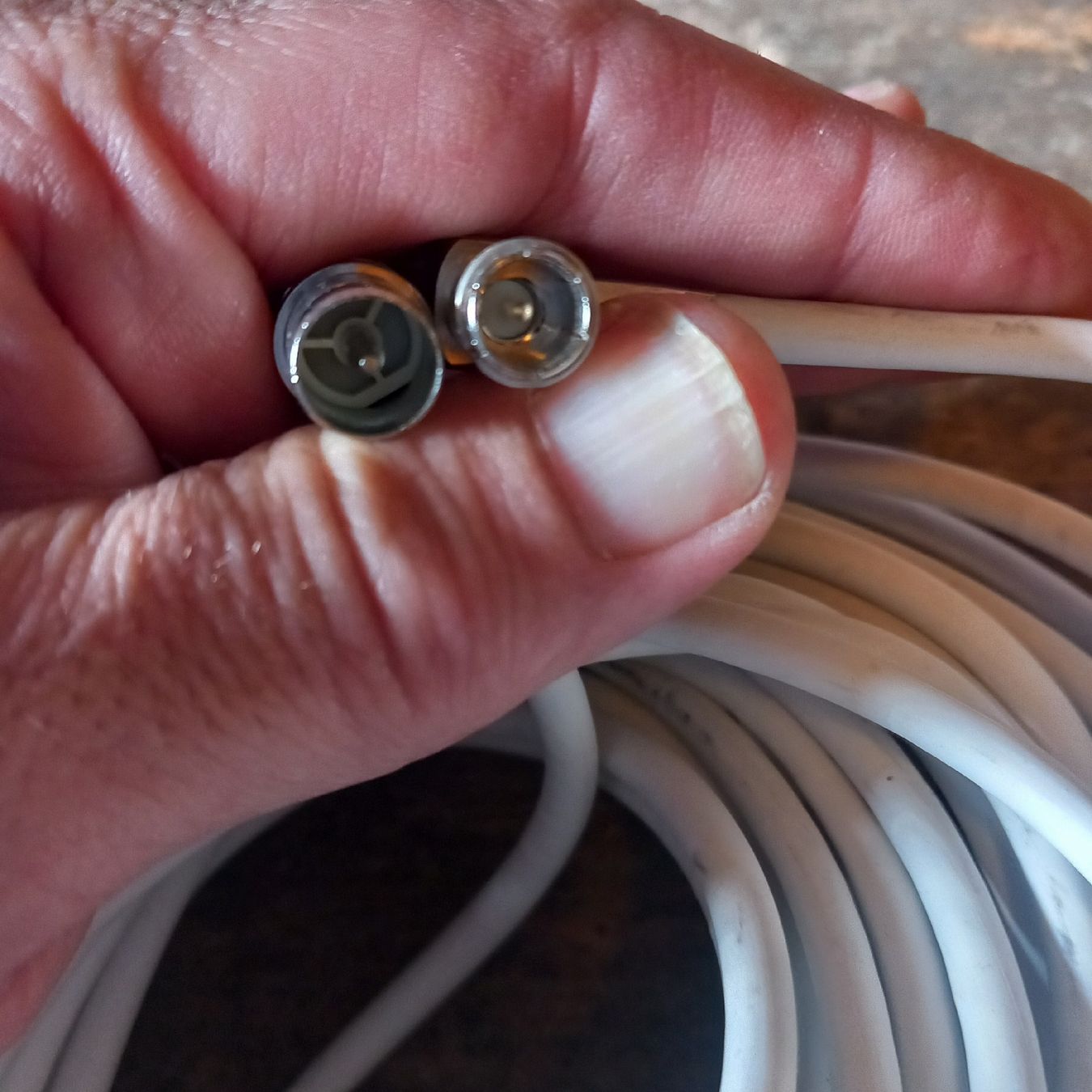 Kabel: Antennenkabel mit Ferritkern 2x 10m  – Neu (gemäss Beschreibung) aus Ebnat-Kappel von blazzi 5