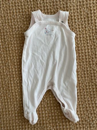Petit Bateau Strampler Gr. 1M/54cm