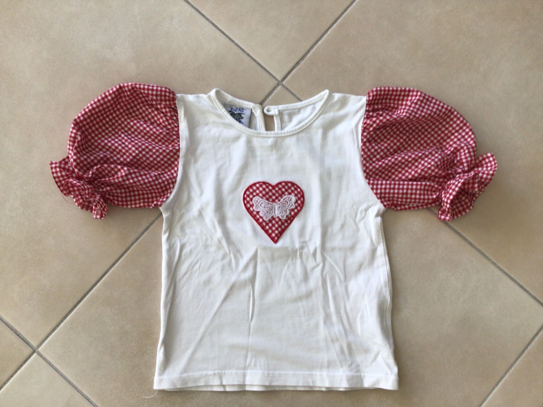 Camicette, T-shirt & Top: Süsses Trachten T-Shirt Gr. 128 – Usato da Frauenfeld venduto da Stehojen