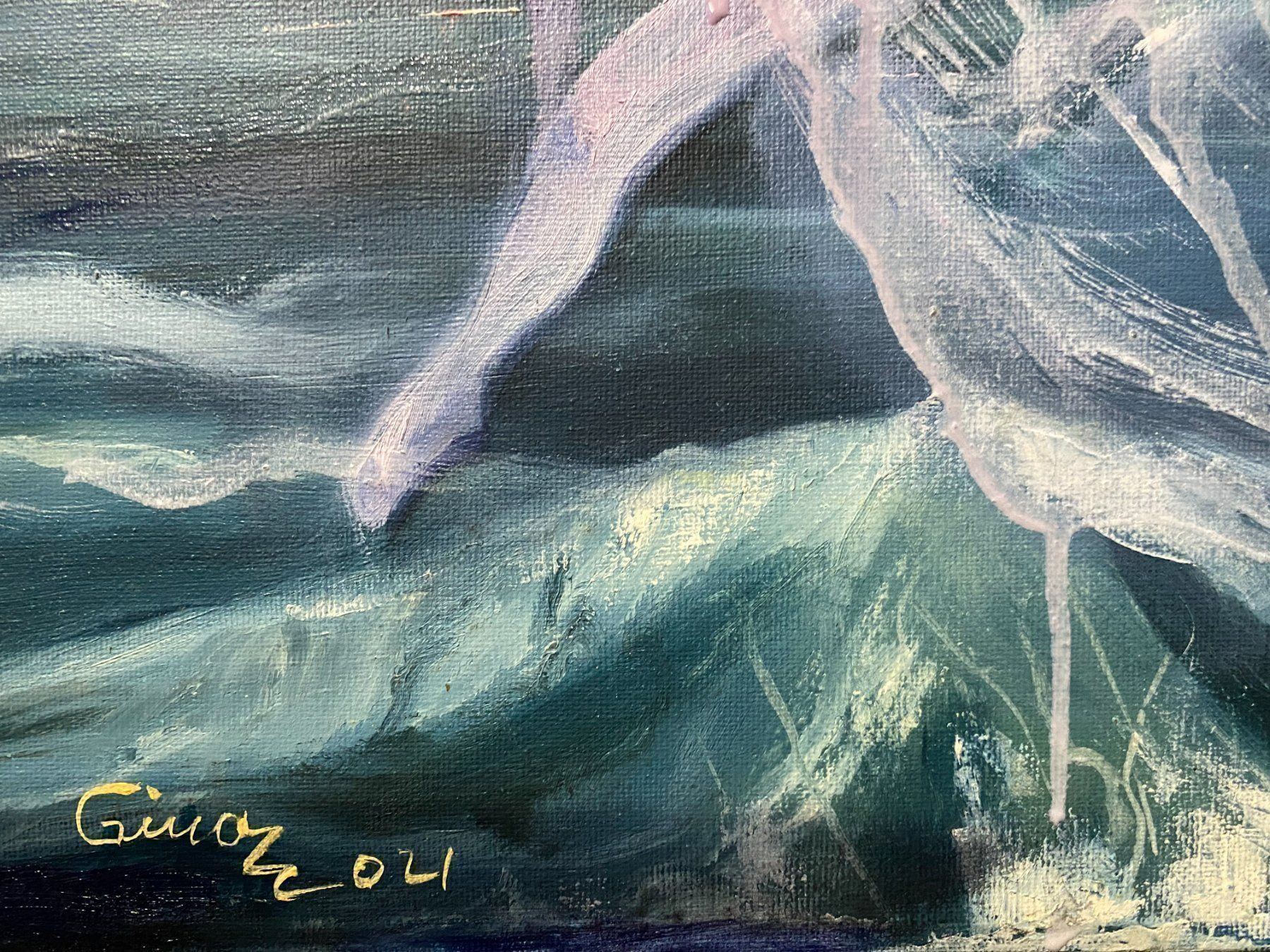 Dipinti: Bild "der Adler jagte" – Nuovo (secondo la descrizione) da Liestal venduto da marieugenia 2
