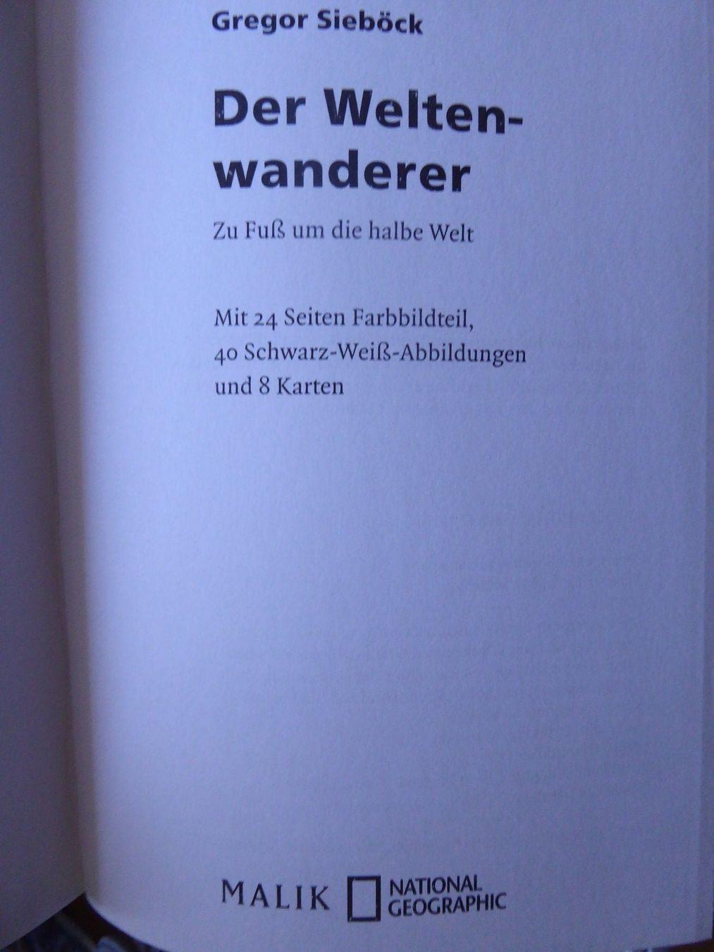 Libri: Buch Gregor Sieböck - der Weltenwanderer – Usato da Gossau SG venduto da oreliefredy 2