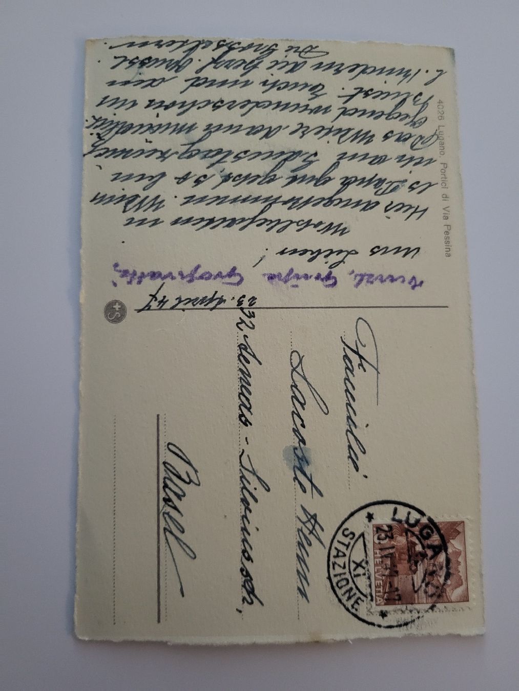 Cartoline postali: Ansichtskarte Lugano R17 – Usato da nunningen venduto da mic_88k2 1