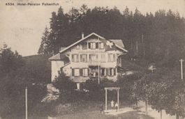 Ansichtskarte Hotel-Pension FALKENFLUH BE 1910
