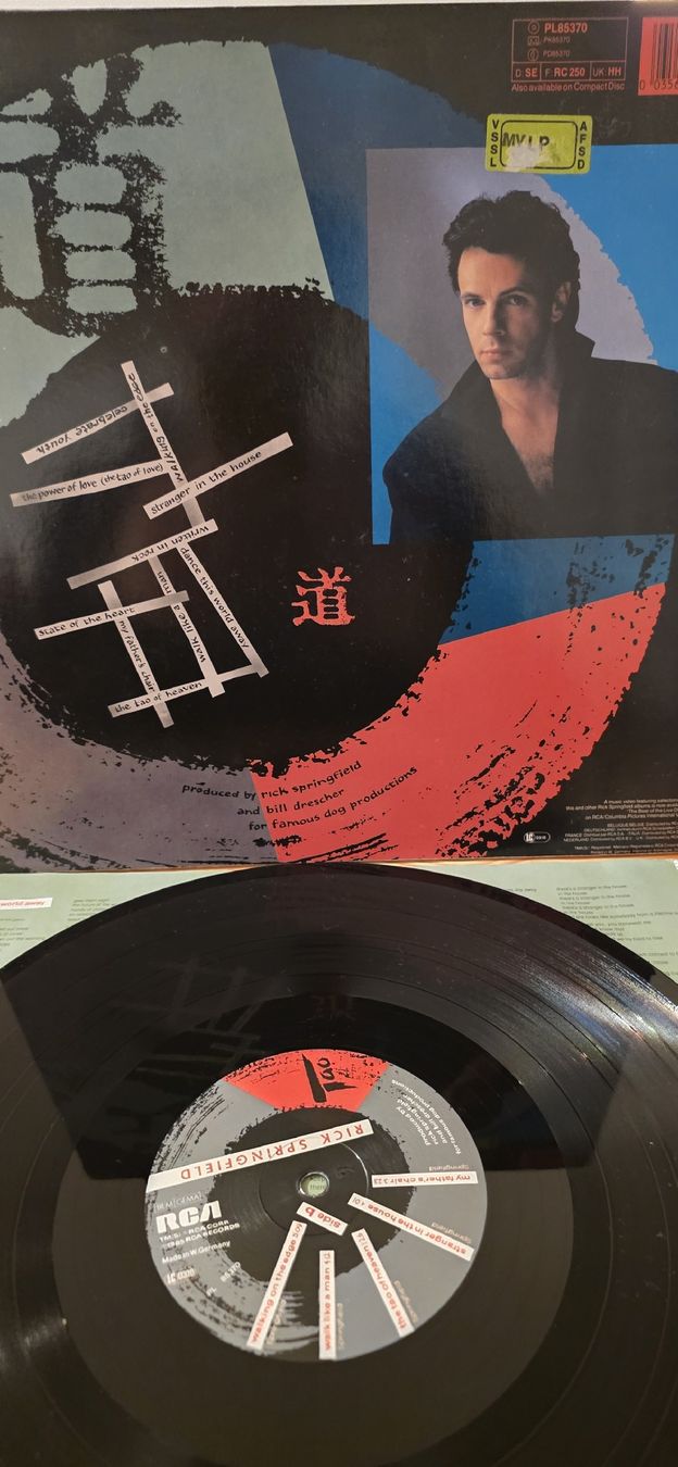 Dischi in vinile: Rick Springfield - Tao  1985 Vg,Vg – Usato da Yvonand venduto da RF-VINYL 5