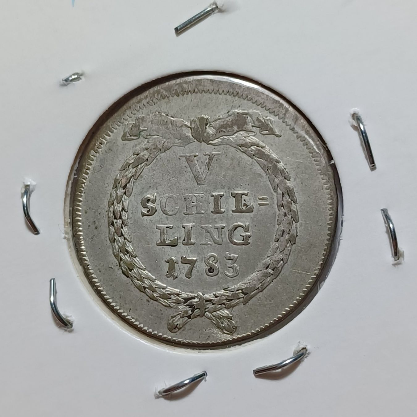 Tutti le monete: 5 Schilling 1783 Zürich vz – Usato da Pfäffikon ZH venduto da Welt_Muenzen
