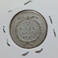 5 Schilling 1783 Zürich vz