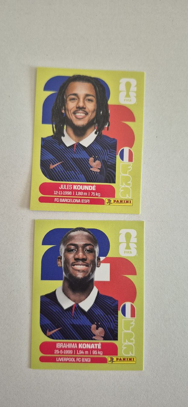 Panini Cartes à collectionner: Panini FRA 5-6 – Neuf (Voir description) à Thônex par Sebabastien